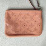 LV Selena PM M94276 Rose Mahina Calf Leather with Silver Hardware Bag #ROCS-2 - Image 33