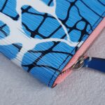 LV Zippy Wallet Blue Aqua Print Epi Leather with Silver Hardware #ROCO-3 - Image 17