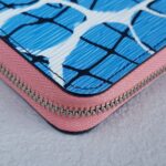 LV Zippy Wallet Blue Aqua Print Epi Leather with Silver Hardware #ROCO-3 - Image 16
