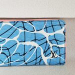 LV Zippy Wallet Blue Aqua Print Epi Leather with Silver Hardware #ROCO-3 - Image 4