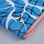 LV Zippy Wallet Blue Aqua Print Epi Leather with Silver Hardware #ROCO-3 - Image 18