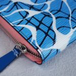 LV Zippy Wallet Blue Aqua Print Epi Leather with Silver Hardware #ROCO-3 - Image 20