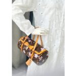 LV x Takashi Murakami Papillon Cherry Blossom Limited Edition Monogram Coated Canvas with Leather and Gold Hardware #ROCS-4 - Image 34