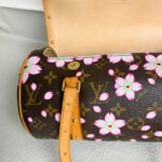 LV x Takashi Murakami Papillon Cherry Blossom Limited Edition Monogram Coated Canvas with Leather and Gold Hardware #ROCS-4 - Image 23