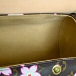 LV x Takashi Murakami Papillon Cherry Blossom Limited Edition Monogram Coated Canvas with Leather and Gold Hardware #ROCS-4 - Image 33