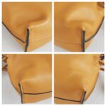 Loewe Mini Flamenco Brown Nappa Calfskin with Gold Hardware #ROUS-2 - Image 10