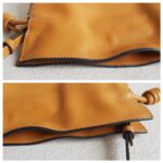 Loewe Mini Flamenco Brown Nappa Calfskin with Gold Hardware #ROUS-2 - Image 12