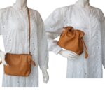 Loewe Mini Flamenco Brown Nappa Calfskin with Gold Hardware #ROUS-2 - Image 22