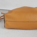 Loewe Mini Flamenco Brown Nappa Calfskin with Gold Hardware #ROUS-2 - Image 8