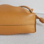 Loewe Mini Flamenco Brown Nappa Calfskin with Gold Hardware #ROUS-2 - Image 9