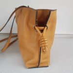 Loewe Mini Flamenco Brown Nappa Calfskin with Gold Hardware #ROUS-2 - Image 7