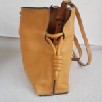 Loewe Mini Flamenco Brown Nappa Calfskin with Gold Hardware #ROUS-2 - Image 6