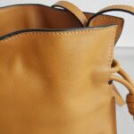 Loewe Mini Flamenco Brown Nappa Calfskin with Gold Hardware #ROUS-2 - Image 13