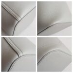 Loewe Pebble Bucket Mini Grey Calf Leather with Gold Hardware #RTEY-1 - Image 8