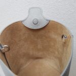 Loewe Pebble Bucket Mini Grey Calf Leather with Gold Hardware #RTEY-1 - Image 15