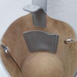 Loewe Pebble Bucket Mini Grey Calf Leather with Gold Hardware #RTEY-1 - Image 16