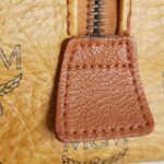 MCM Vintage Boston Bag Brown Visetos Coated Canvas With Leather And Gold Hardware #RTOU-1 - Image 17