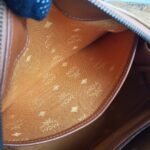 MCM Vintage Boston Bag Brown Visetos Coated Canvas With Leather And Gold Hardware #RTOU-1 - Image 21