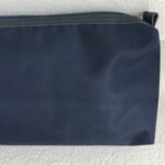 Moschino Small Pouch Navy Blue Nylon with Gold Hardware #ROCC-11 - Image 5