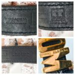 Moschino Small Pouch Navy Blue Nylon with Gold Hardware #ROCC-11 - Image 25