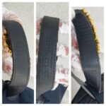 Moschino Small Pouch Navy Blue Nylon with Gold Hardware #ROCC-11 - Image 24