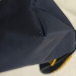 Moschino Small Pouch Navy Blue Nylon with Gold Hardware #ROCC-11 - Image 14