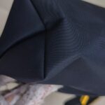 Moschino Small Pouch Navy Blue Nylon with Gold Hardware #ROCC-11 - Image 15