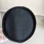 S Ferragamo Vintage Vara Bow Bucket Black Satin with Gold Hardware #ROYR-12 - Image 9