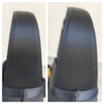 S Ferragamo Vintage Vara Bow Bucket Black Satin with Gold Hardware #ROYR-12 - Image 16