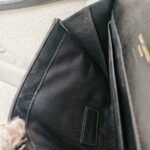 Saint Laurent Envelope Flap Wristlet Pouch Black Leather with Gold Hardware #ROKU-1 - Image 21