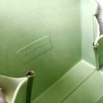 Salvatore Ferragamo Vintage Gancini Mint Green Rubber with Silver Hardware #ROCT-1 - Image 28