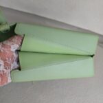 Salvatore Ferragamo Vintage Gancini Mint Green Rubber with Silver Hardware #ROCT-1 - Image 8