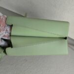 Salvatore Ferragamo Vintage Gancini Mint Green Rubber with Silver Hardware #ROCT-1 - Image 7