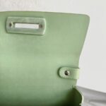 Salvatore Ferragamo Vintage Gancini Mint Green Rubber with Silver Hardware #ROCT-1 - Image 23