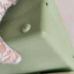 Salvatore Ferragamo Vintage Gancini Mint Green Rubber with Silver Hardware #ROCT-1 - Image 13