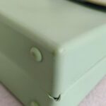 Salvatore Ferragamo Vintage Gancini Mint Green Rubber with Silver Hardware #ROCT-1 - Image 14