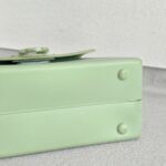 Salvatore Ferragamo Vintage Gancini Mint Green Rubber with Silver Hardware #ROCT-1 - Image 11