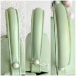 Salvatore Ferragamo Vintage Gancini Mint Green Rubber with Silver Hardware #ROCT-1 - Image 16