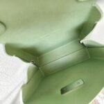 Salvatore Ferragamo Vintage Gancini Mint Green Rubber with Silver Hardware #ROCT-1 - Image 31