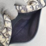 C.Dior Medium Dior Bobby Bag Blue/Black Oblique Jacquard Canvas with Leather and Gold Hardware #RORT-8 - Image 28