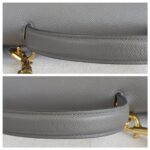 Celine Mini Belt Bag Grey Pebble Leather with Gold Hardware #RTKU-1 - Image 15