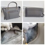 Celine Mini Belt Bag Grey Pebble Leather with Gold Hardware #RTKU-1 - Image 6