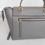 Celine Mini Belt Bag Grey Pebble Leather with Gold Hardware #RTKU-1 - Image 4