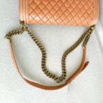 Chanel Boy Flap Brown Aged Calfskin with Antique Gold Hardware #ROTY-4 - Image 18