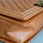 Chanel Boy Flap Brown Aged Calfskin with Antique Gold Hardware #ROTY-4 - Image 14