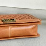 Chanel Boy Flap Brown Aged Calfskin with Antique Gold Hardware #ROTY-4 - Image 13