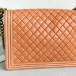 Chanel Boy Flap Brown Aged Calfskin with Antique Gold Hardware #ROTY-4 - Image 6