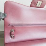 Chanel Classic Jumbo Double Flap Bag Dusty Rose Pink Lambskin with Silver Hardware #RSCL-1 - Image 17