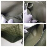 Chanel Classic Jumbo Double Flap Bag Olive Green Grained Calfskin with Silver Hardware #RKUC-2 - Image 25