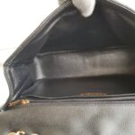 Chanel Classic Jumbo Single Flap Bag Black Grained Calfskin with Gold Hardware #RSLT-1 - Image 26